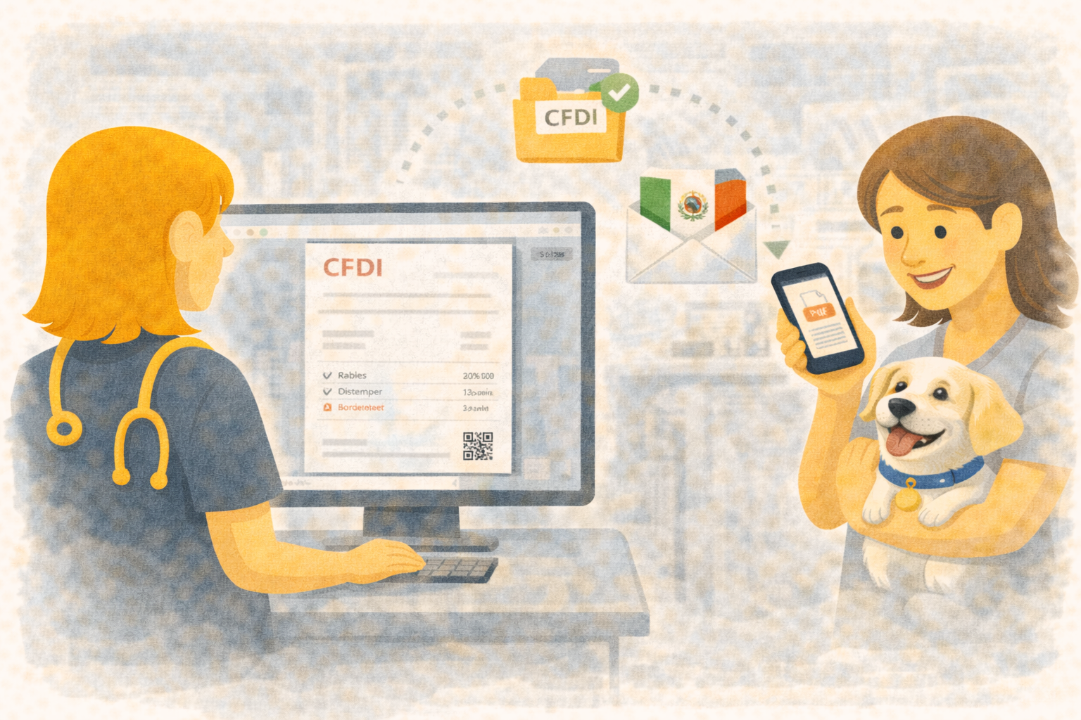 Automatiza la Emisión de CFDI desde el Pago hasta la Factura en tu Clínica Veterinaria