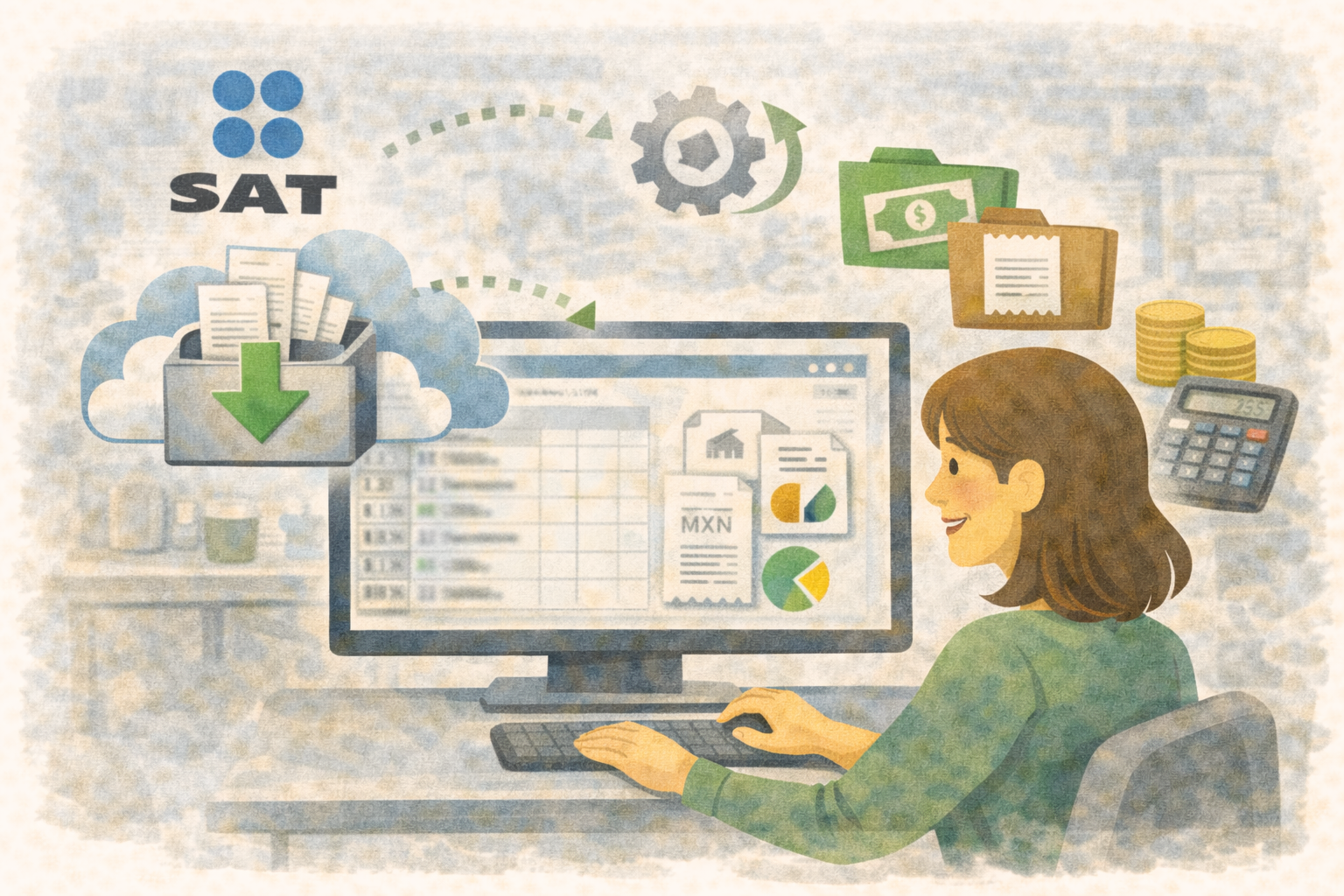 Automate SAT Expense Capture and Import for Your Veterinary Clinic